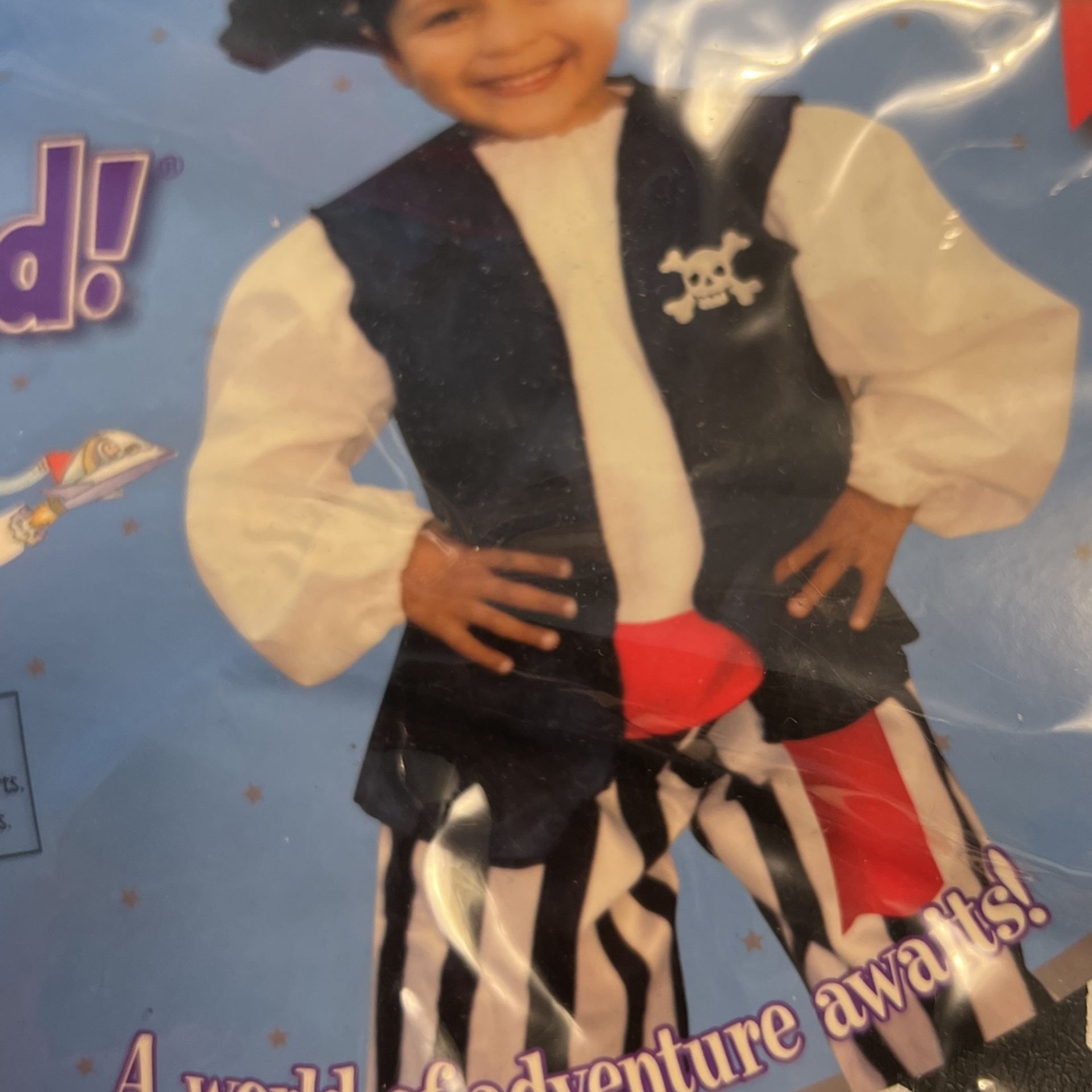 Let’s Pretend Pirate Set Sized To Fit Children 3-8 Years Old