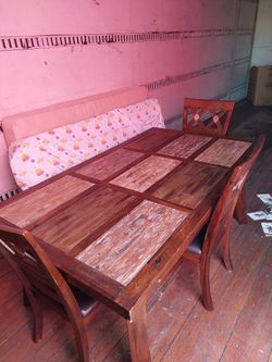 Table With Four Chairs