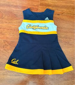 Adidas Cal Bears Cheer Dress and Baby Girl Lot