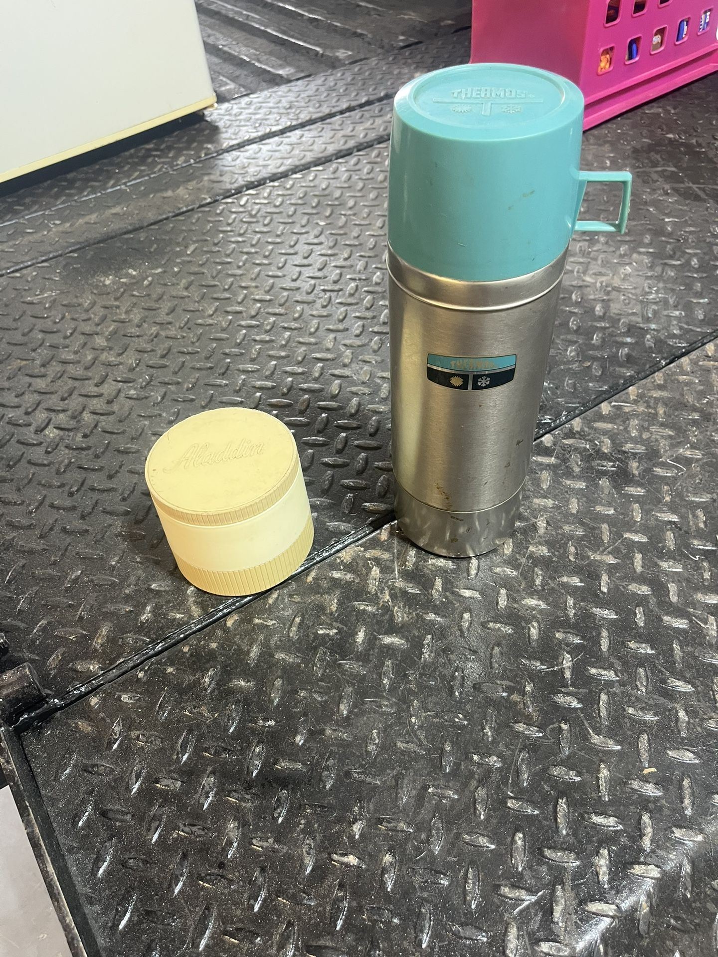 Vintage Thermos With Insulated Container (soup)