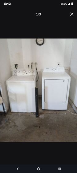 Samsung dryer and washer