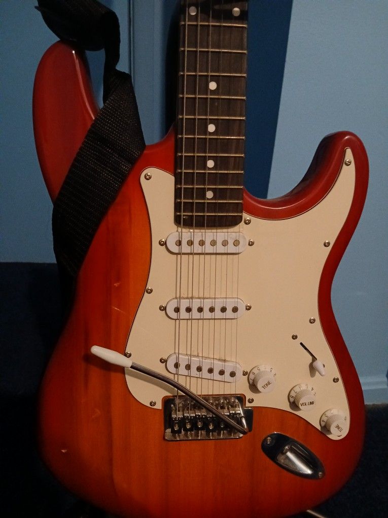 BC Guitar, Stand, Bag, Amp and Cord $90