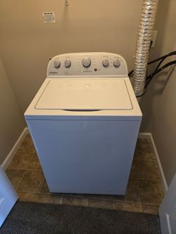 Whirlpool washer and dryer