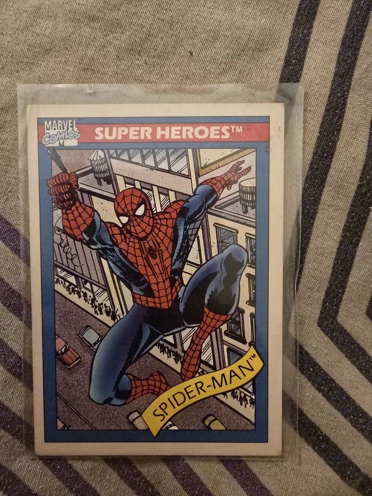 Superheros Spiderman Card