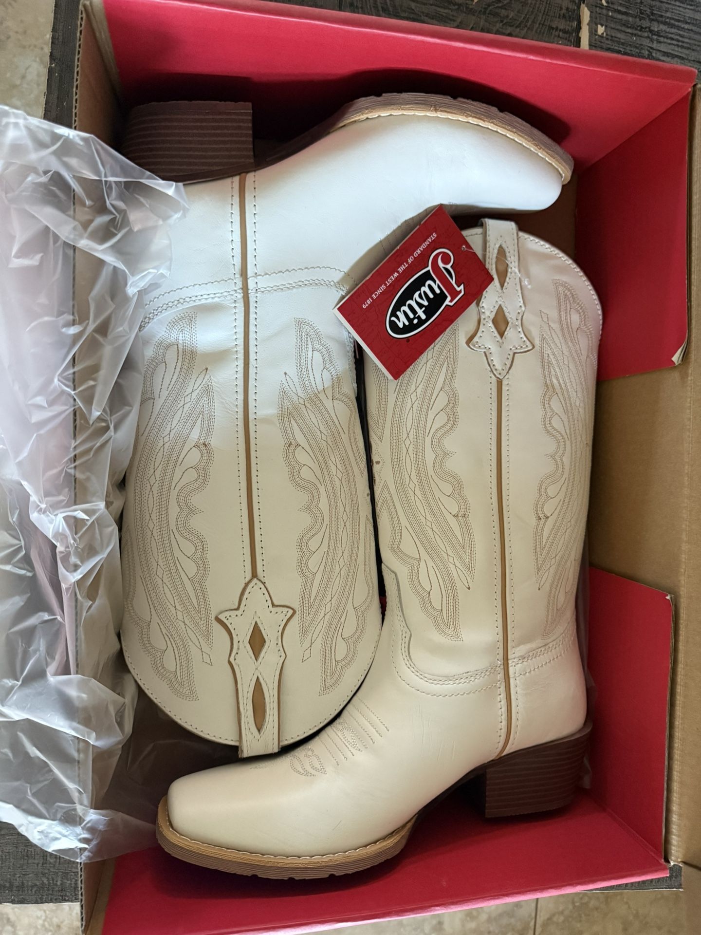 JUSTIN COWGIRL BOOTS
