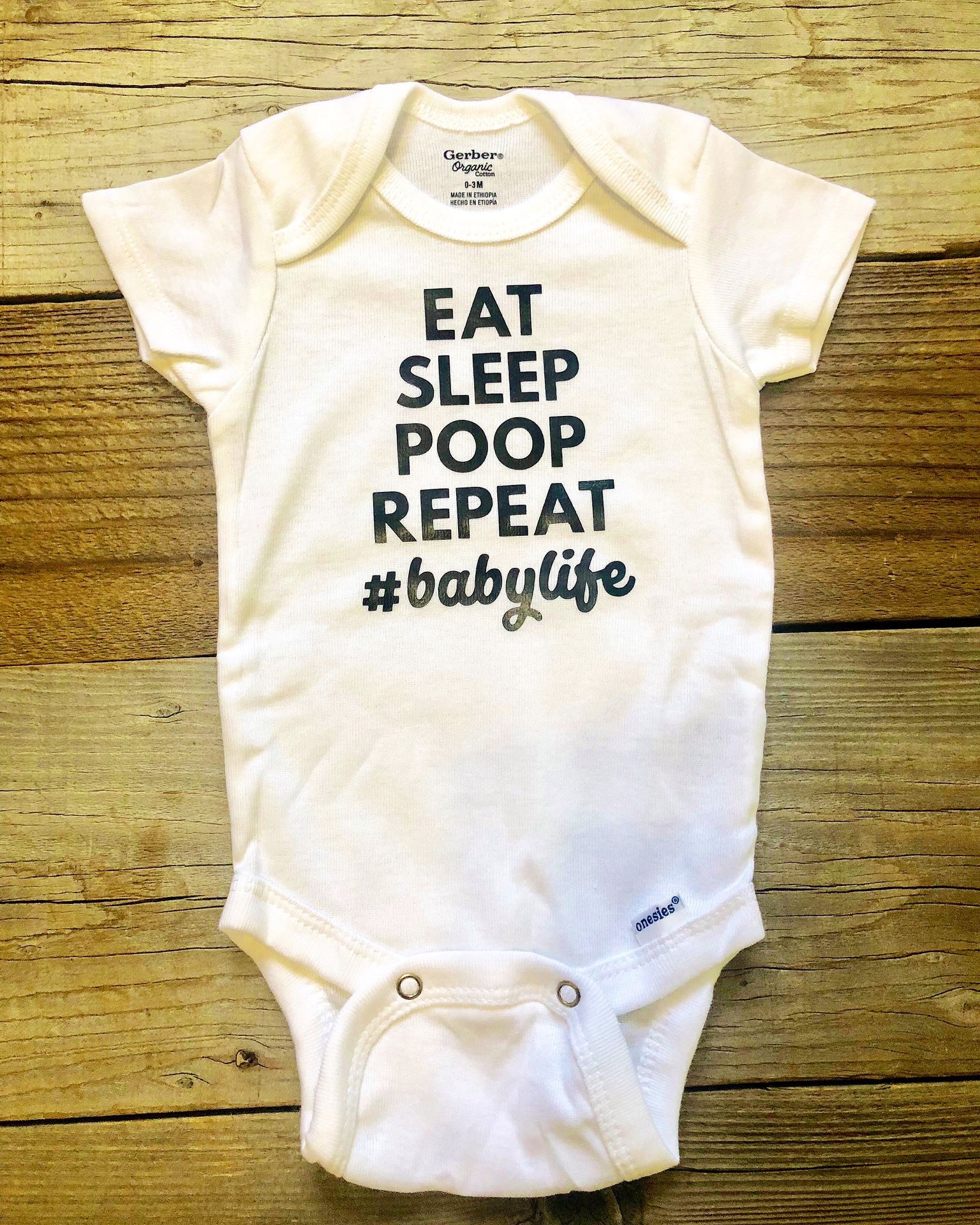 Funny baby onesie