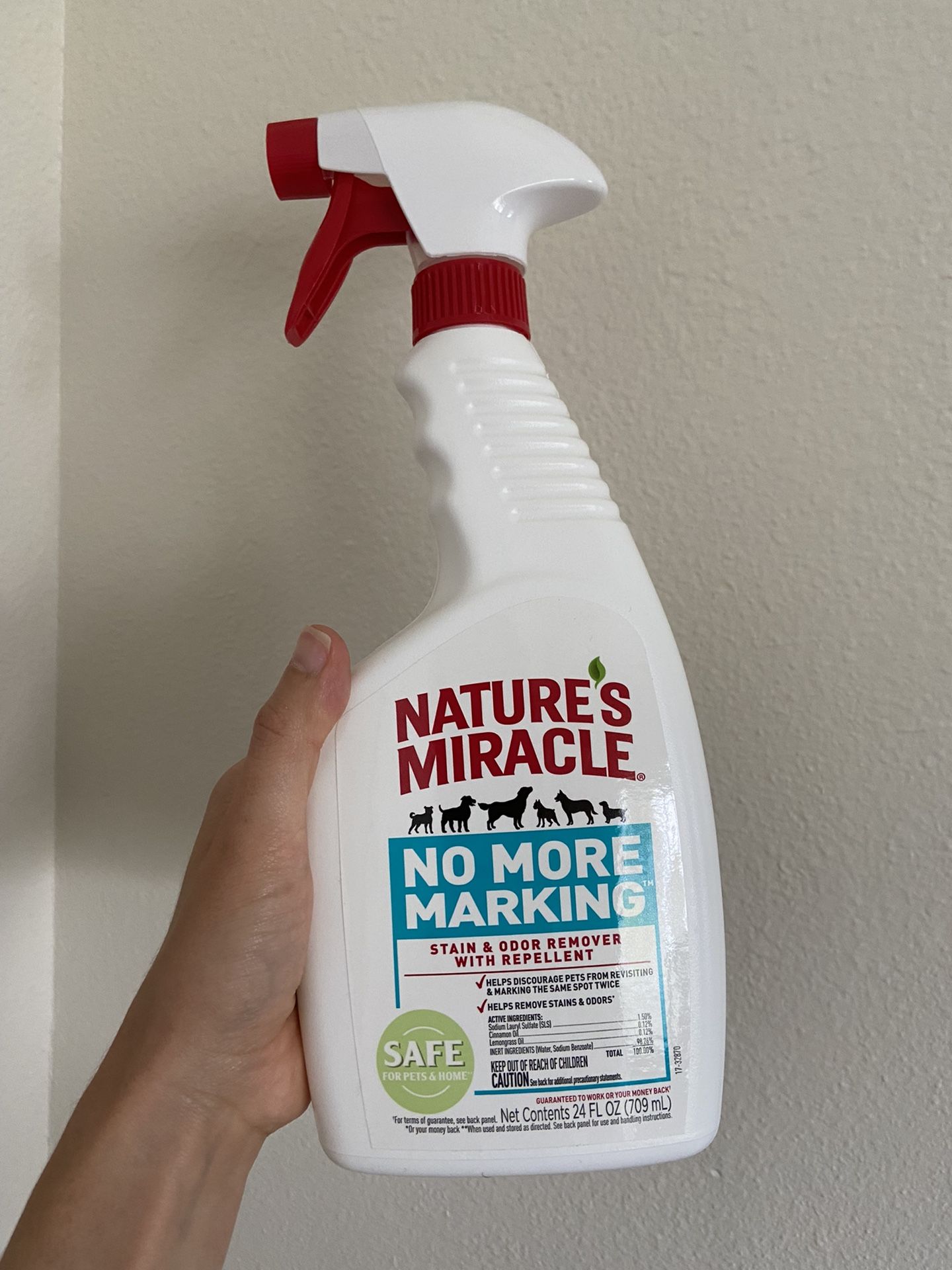 Nature’s Miracle No More Marking Pet Urine Cleaner