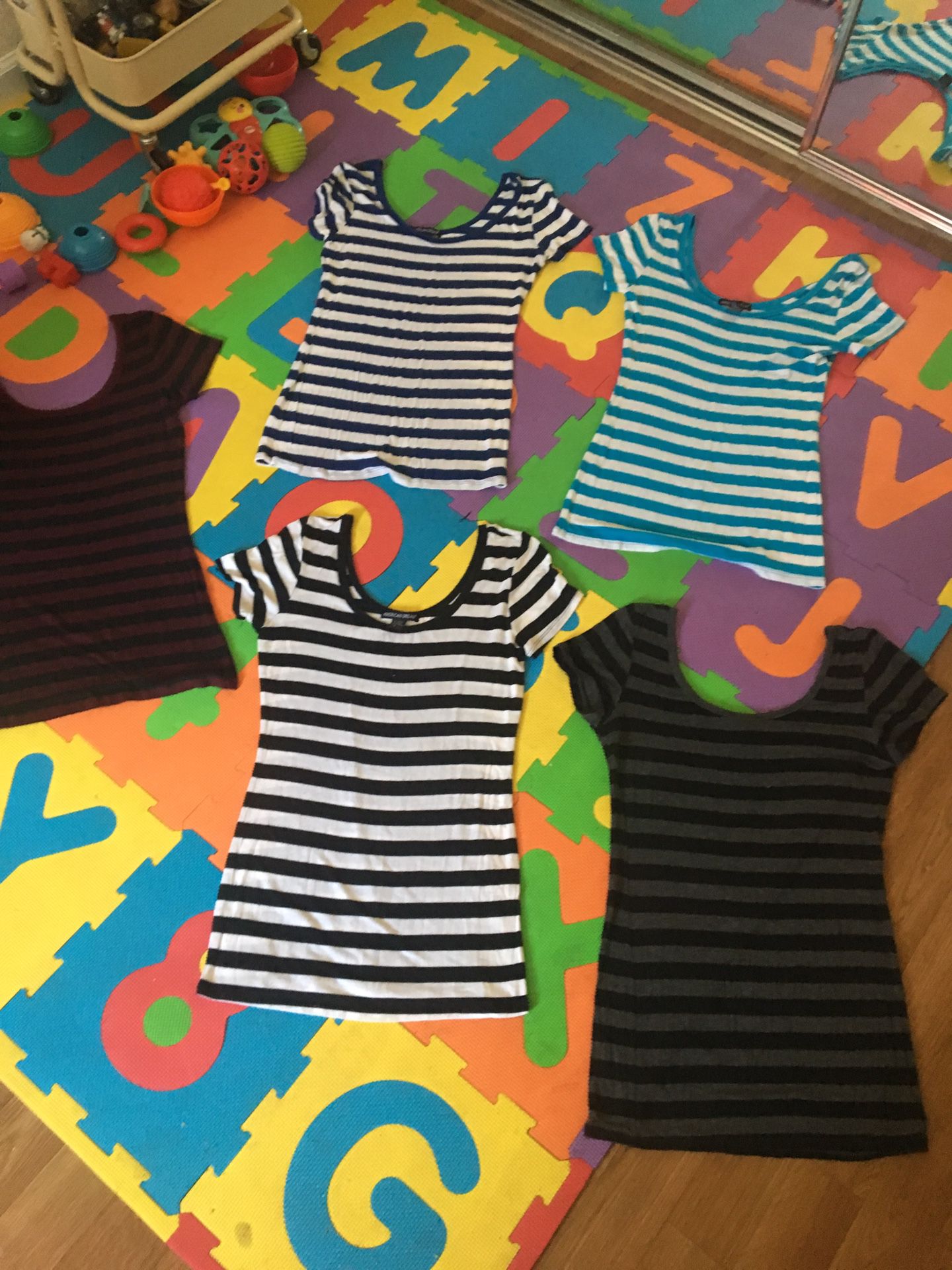 Teen large size shirts..$2each