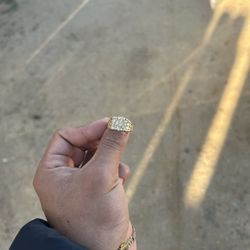 10k nugget ring size 11 