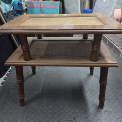 Old Two Tier Table