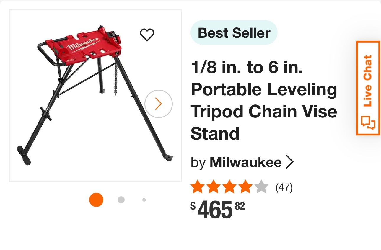 Milwaukee vise stand