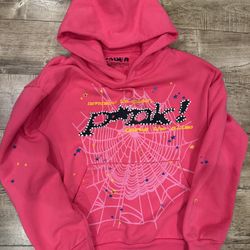 Sp5der Pink V2 Hoodie