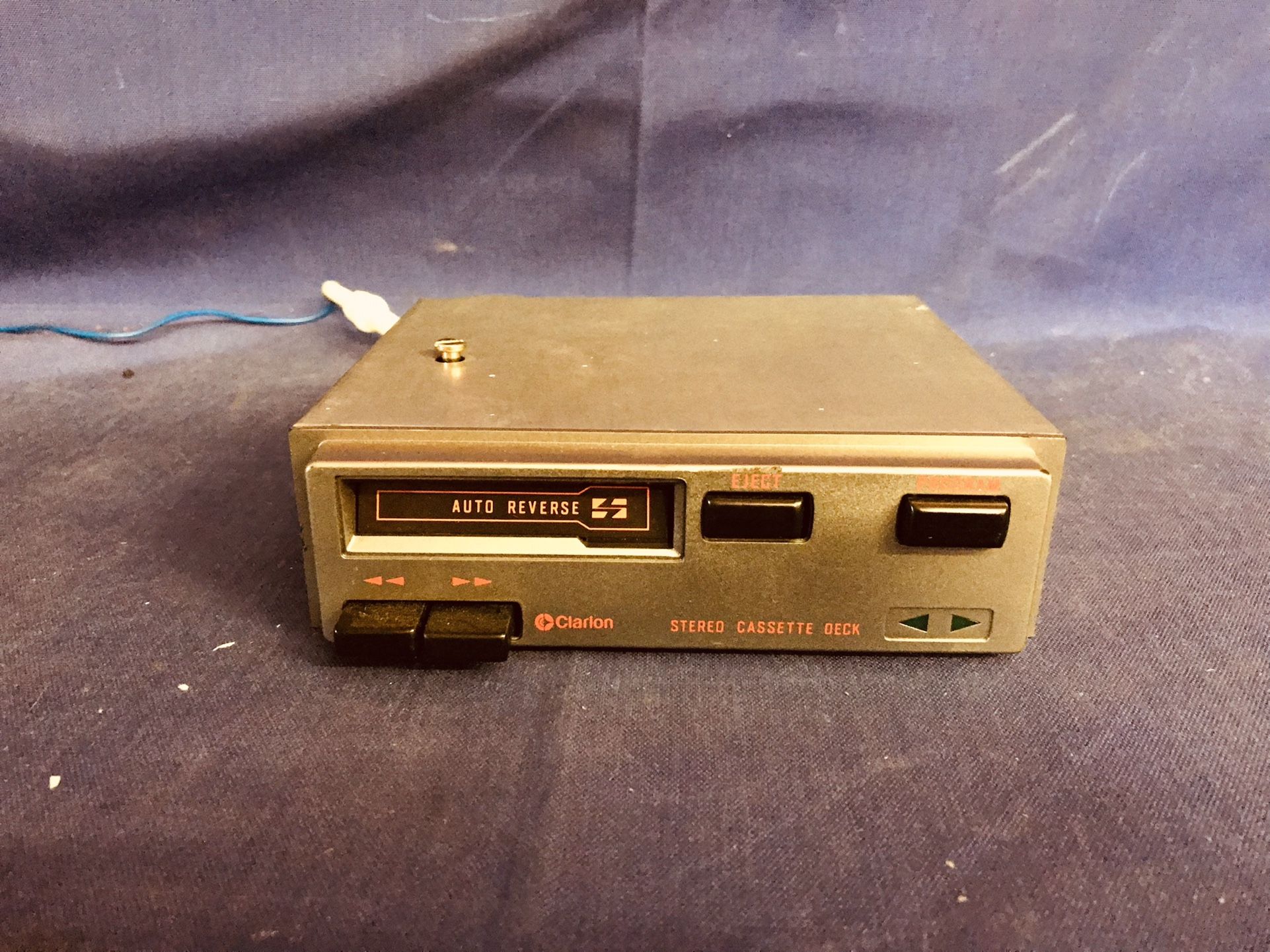 Vintage Clarion Car Radio Cassette Player Model PF-8411