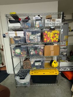Heavy-Duty Steel Storage Rack – Costco (2 racks available)