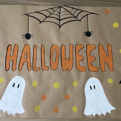 Halloween Banner Handmade