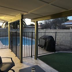 pool gate
