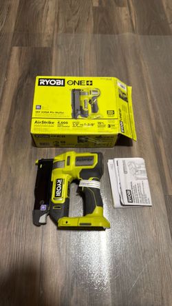 RYOBI ONE+ 18V Cordless Airstrike 23-Gauge Pin Nailer (Tool Only)