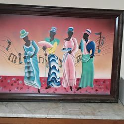 Cultural Wall Art  On Canvas