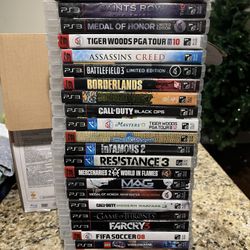 26 PS3 Games $250