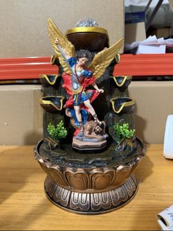 Fuente San Miguel Arcángel Bronce – Mayoreo $19