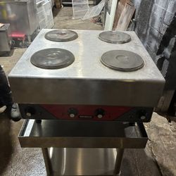 Countertop electric stove 