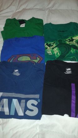 Boy's shirts(5) size L