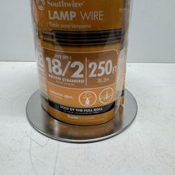 New Southwire Lamp Wire 18/2 Stranded 250ft. Must Pick Up