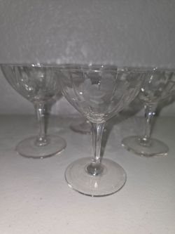 Princess House set of 4 glasses