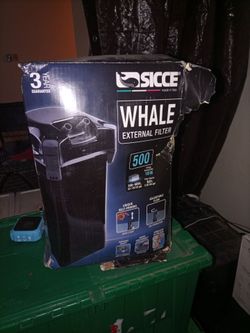 Sicce whale external filter