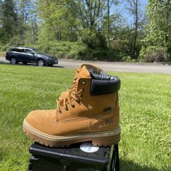 Men's Timberland PRO® Direct Attach 6" Waterproof Insulated Steel-Toe Work Boot size 10"