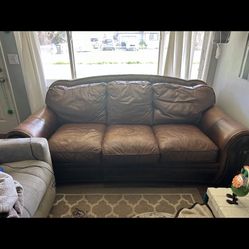 Leather Couch 