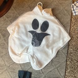 Kids Ghost Costume Poncho-best Offer