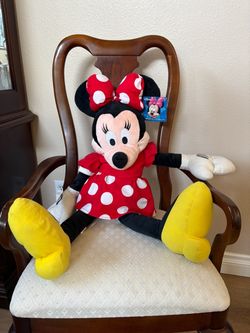 Vintage Disney Jumbo Minnie Mouse Plush 29" - Toys "R" Us Exclusive NWT (Item 8970)