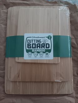 Brand New Bamboo Cutting Boards By Freshware