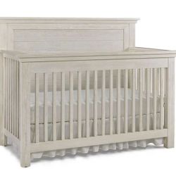 Dolce babi Luca Flat Too Crib White 