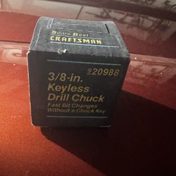 3/8 inch keyless drill chuck