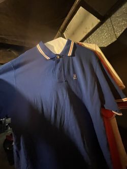 Blue Psycho Bunny Button Up