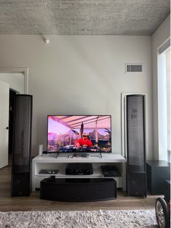 MartinLogan ESL 9 + Focus ESL C18 + Dynamo 1100X + Marantz NR1711 High-End Home Theater System