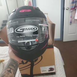 GMAX FF-88 Full-Face Street Helmet (Black/Hi-Vis Pink, X-Small)