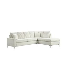 White Sectional - Free Home Delivery