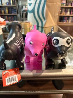 3 Viral Toymendous Squishy Weenie Dogs NWT