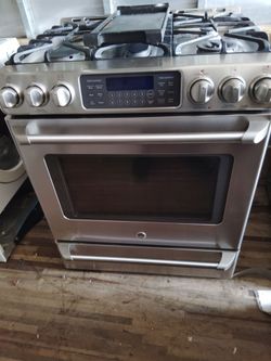 Gas stove  five burner with air fry