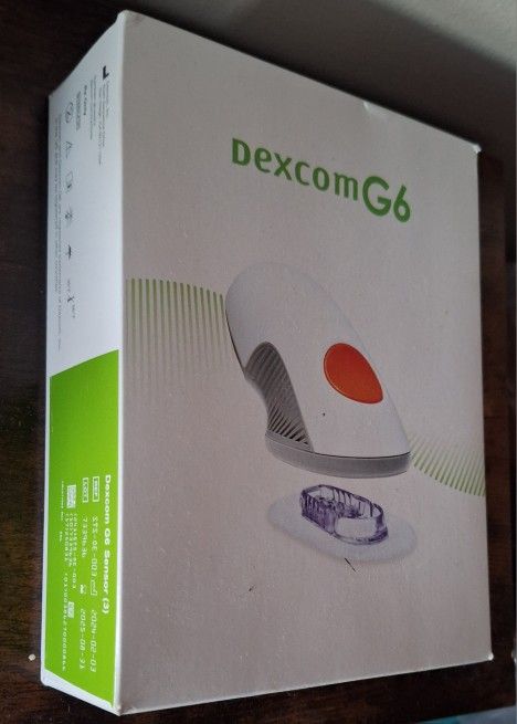 Gexcom G6 Sensors - 3 Pack - Exp 08/2025