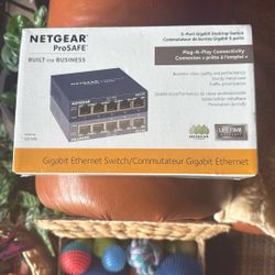 NETGEAR ProSAFE Gigabit Ethernet Switch