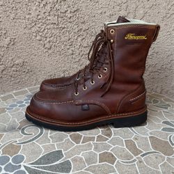 WORK BOOTS THOROGOOD STEEL TOE WATERPROOF SIZE 9.5 MENS 