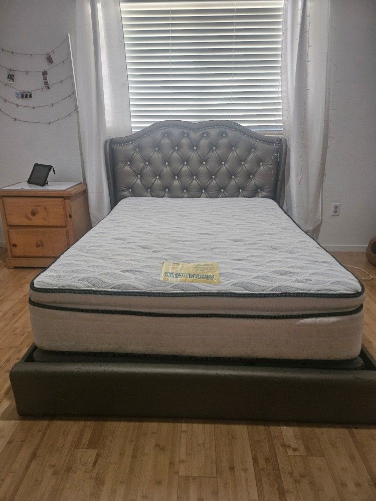 Full Bed Frame And Mattress
