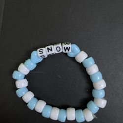Blue And White Bracelet
