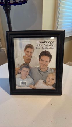 Cambridge collection picture frame 8” x 10” photo wall or table shelf mount
