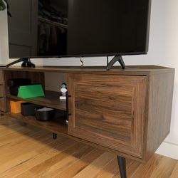 Brown Tv Stand  in mint condition