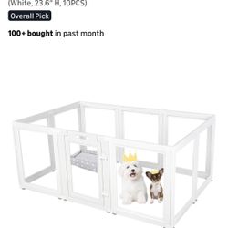 Acrylic Play Pen Baby Or Puppy